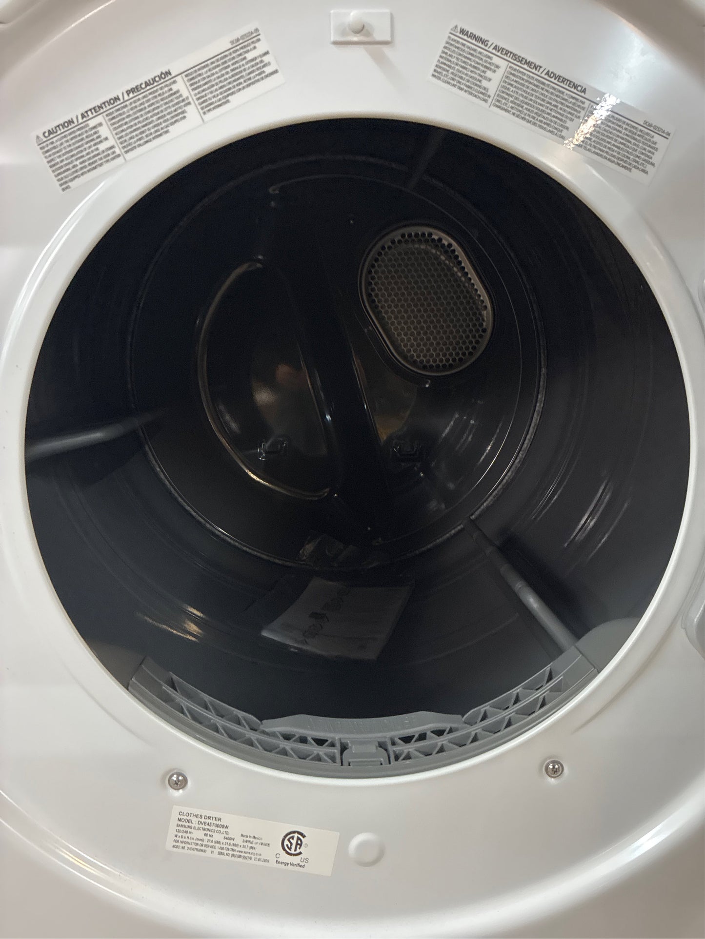 Samsung 7.5 cu. ft. Stackable Vented Electric Dryer