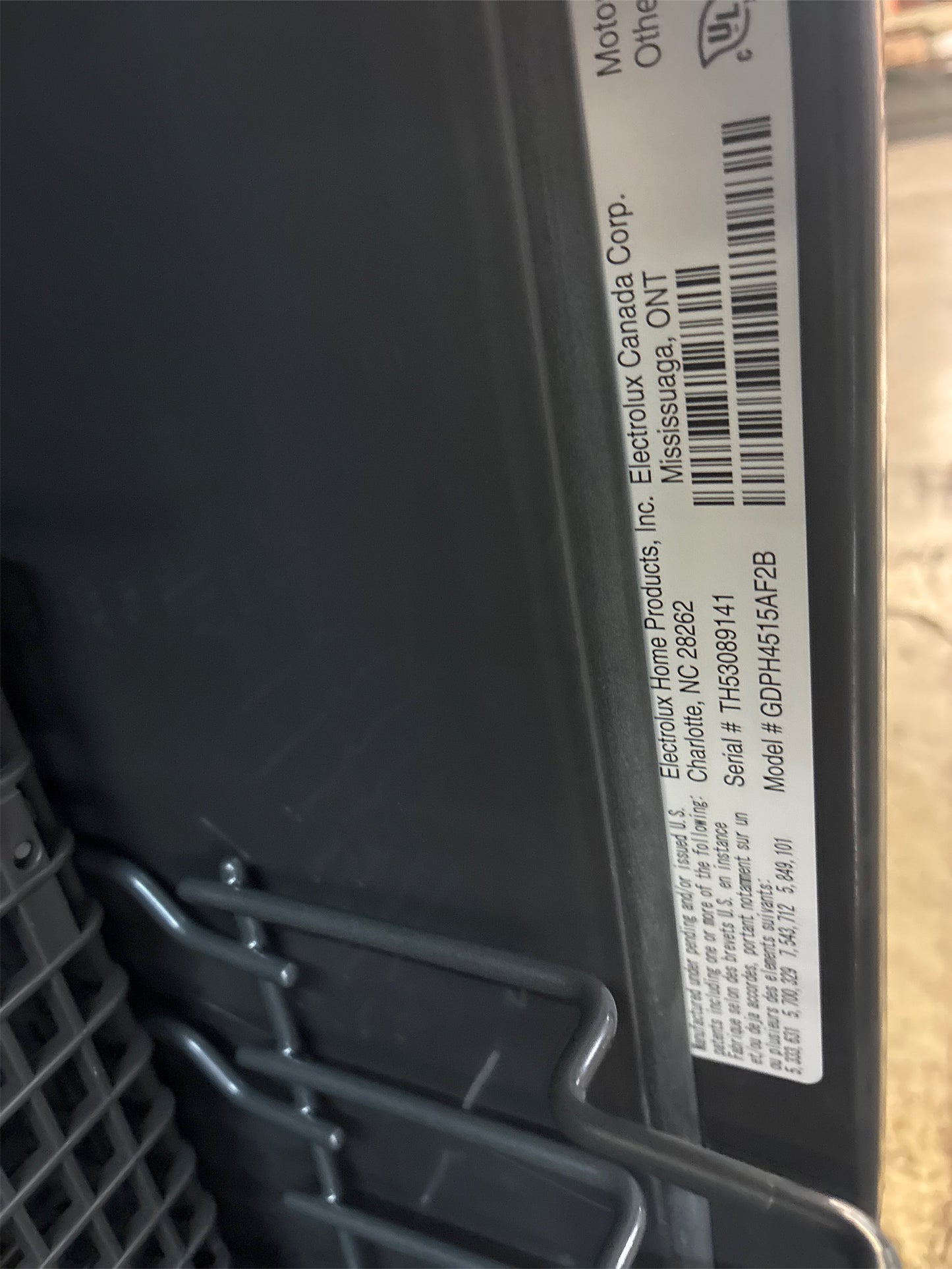 Frigidaire Gallery 24" Stainless Built-In Dishwasher