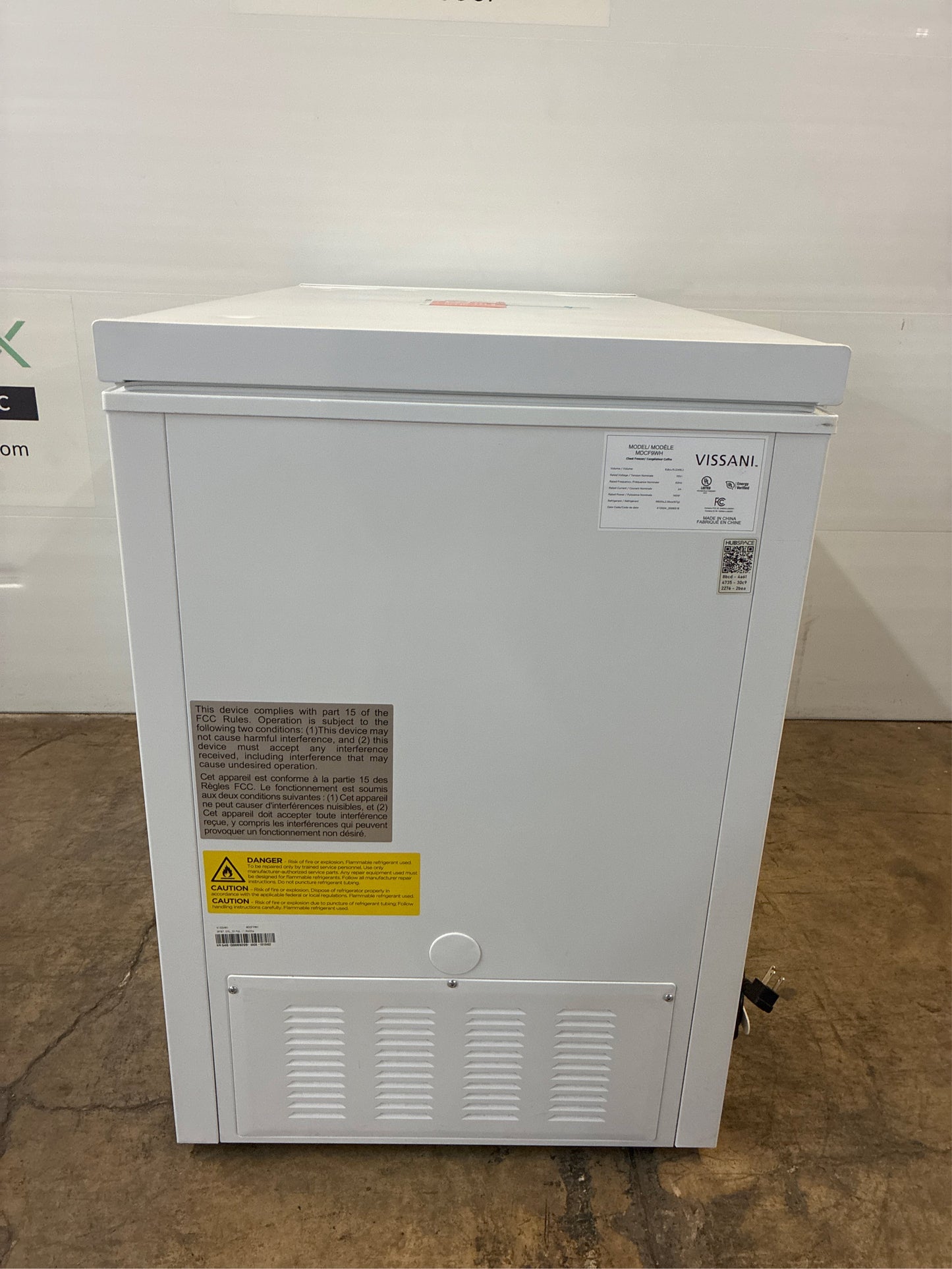 8.8 cu. ft. Convertible Chest Freezer