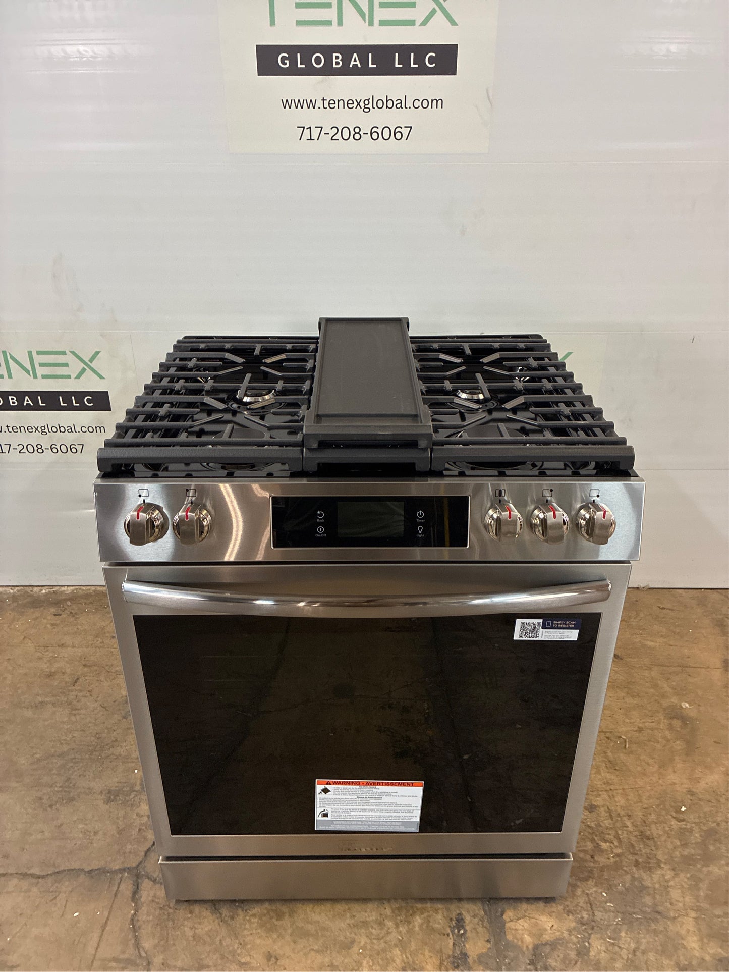 Frigidaire Gallery 30 in. 6 cu. ft. 5 Burner Gas Range