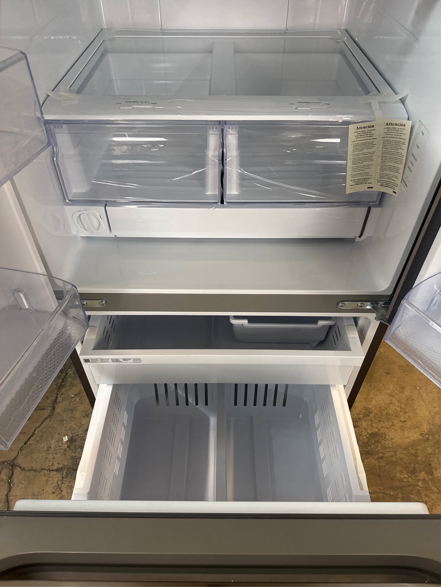 22 cu. ft. 3-Door Samsung French Door Smart Refrigerator