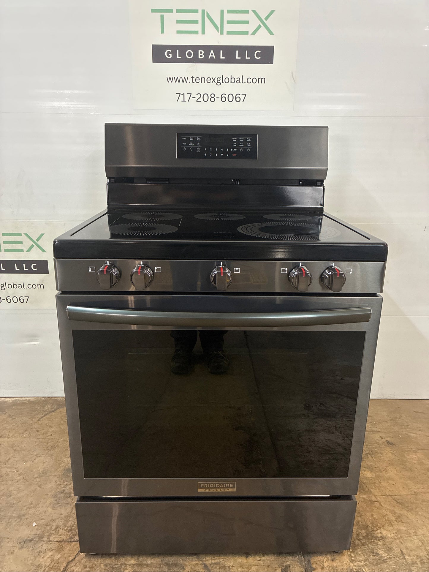 Frigidaire Gallery 30" Freestanding Electric Range, Black SS