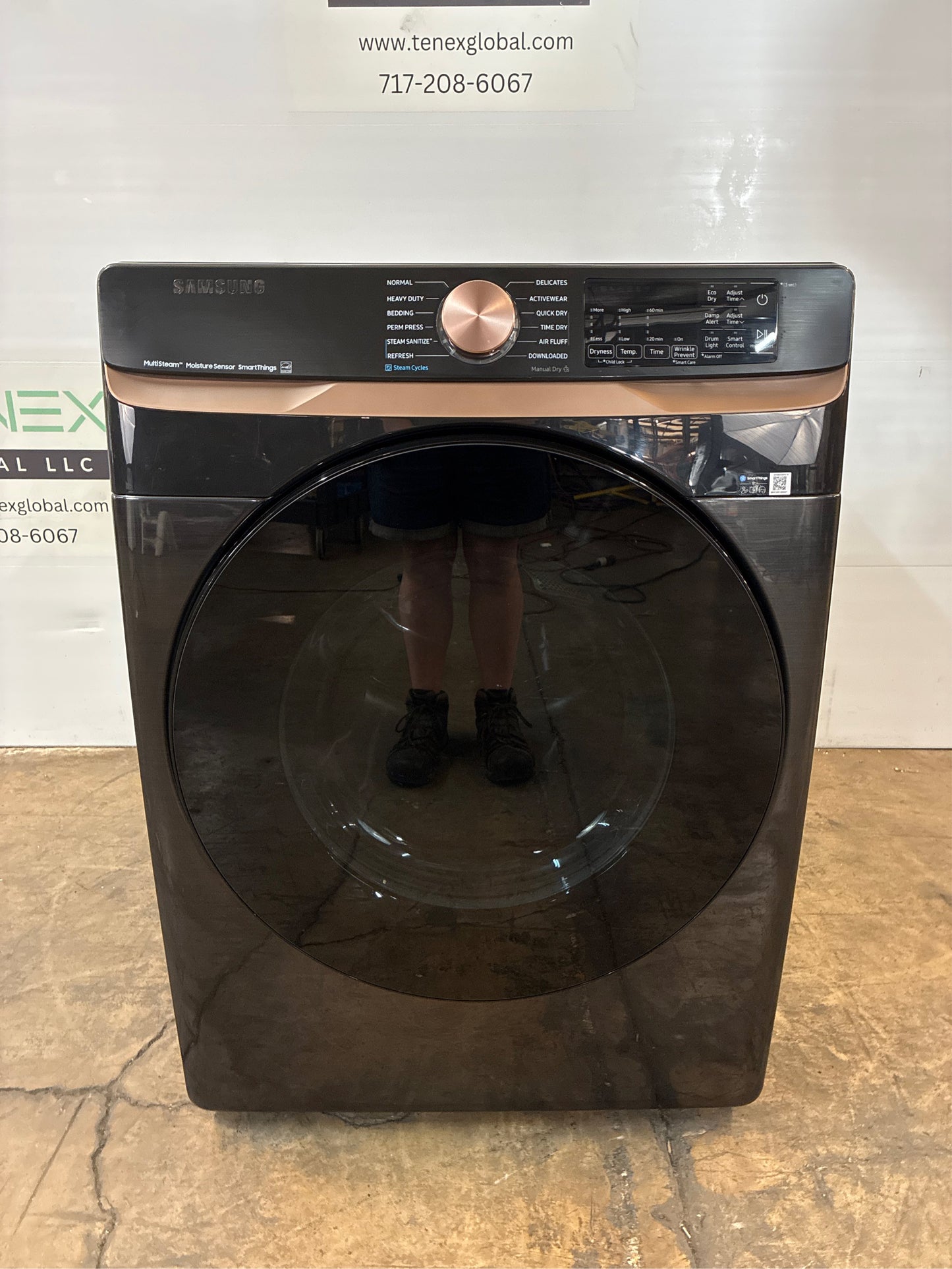 7.5 cu. ft. Dryer in Brushed Black