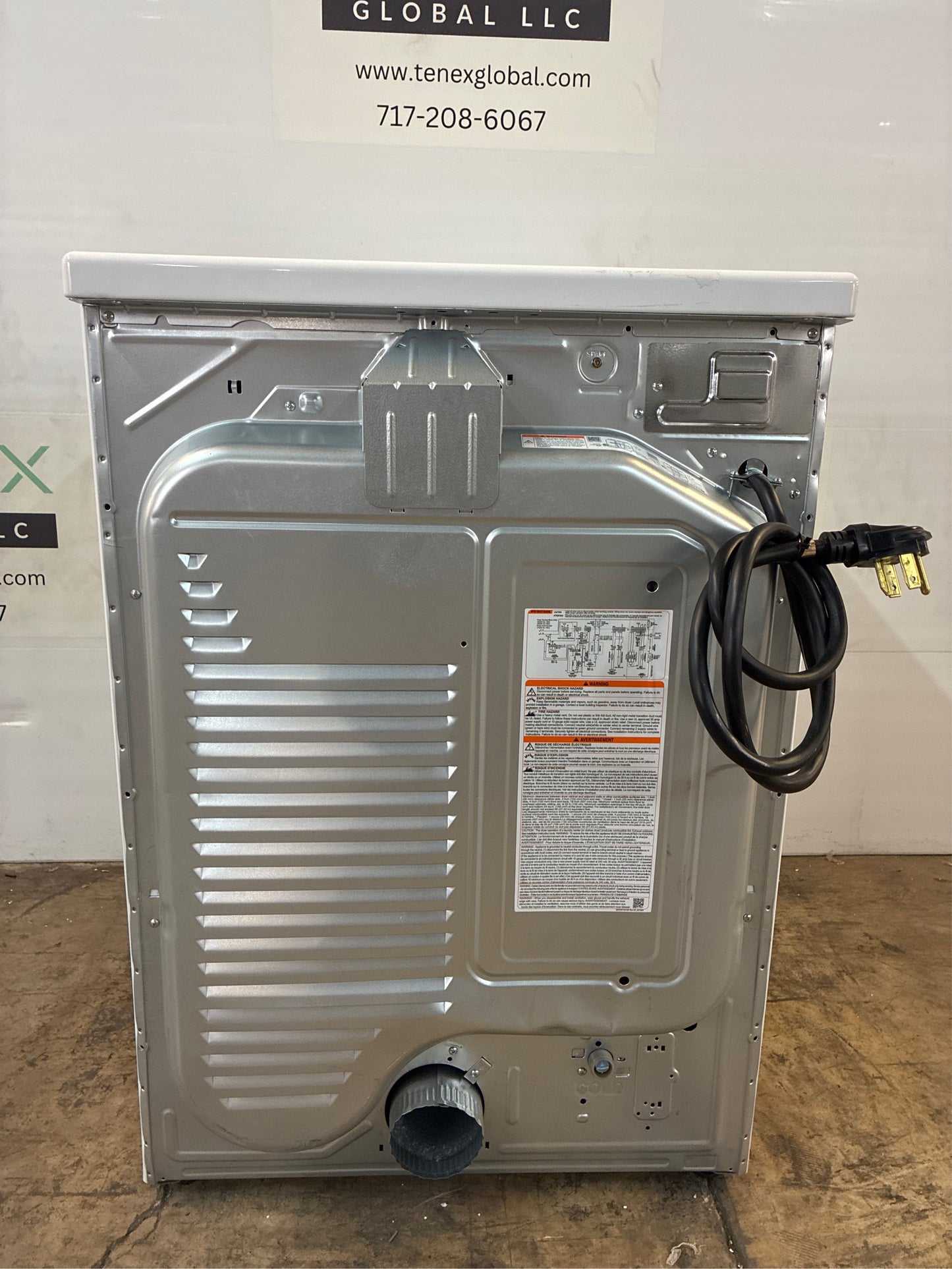 LG 7.4 Cu. Ft. Vented Electric Dryer, White