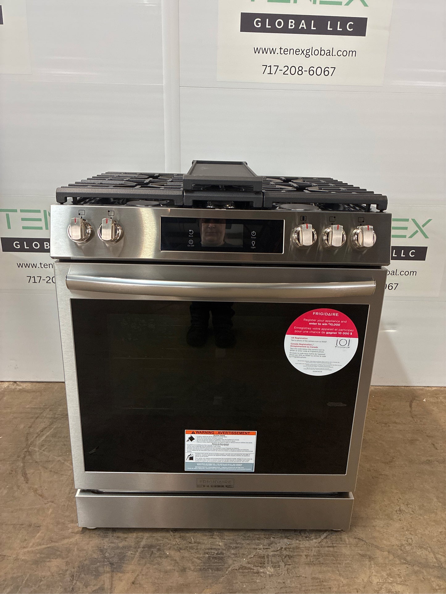 Frigidaire Gallery 30" 5-Burner Gas Range