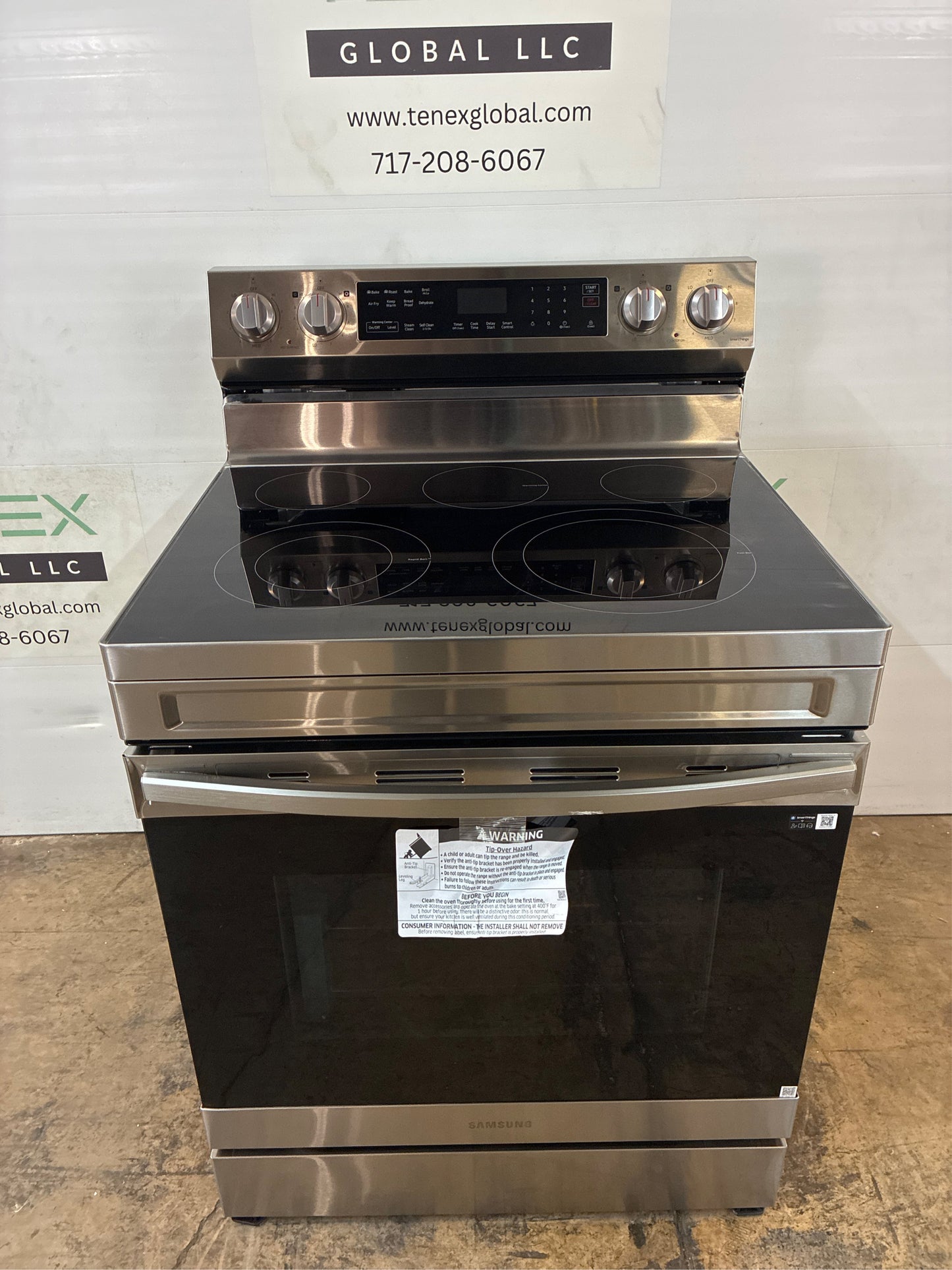 Samsung 6.3 cu.ft. Five Burner Electric Range