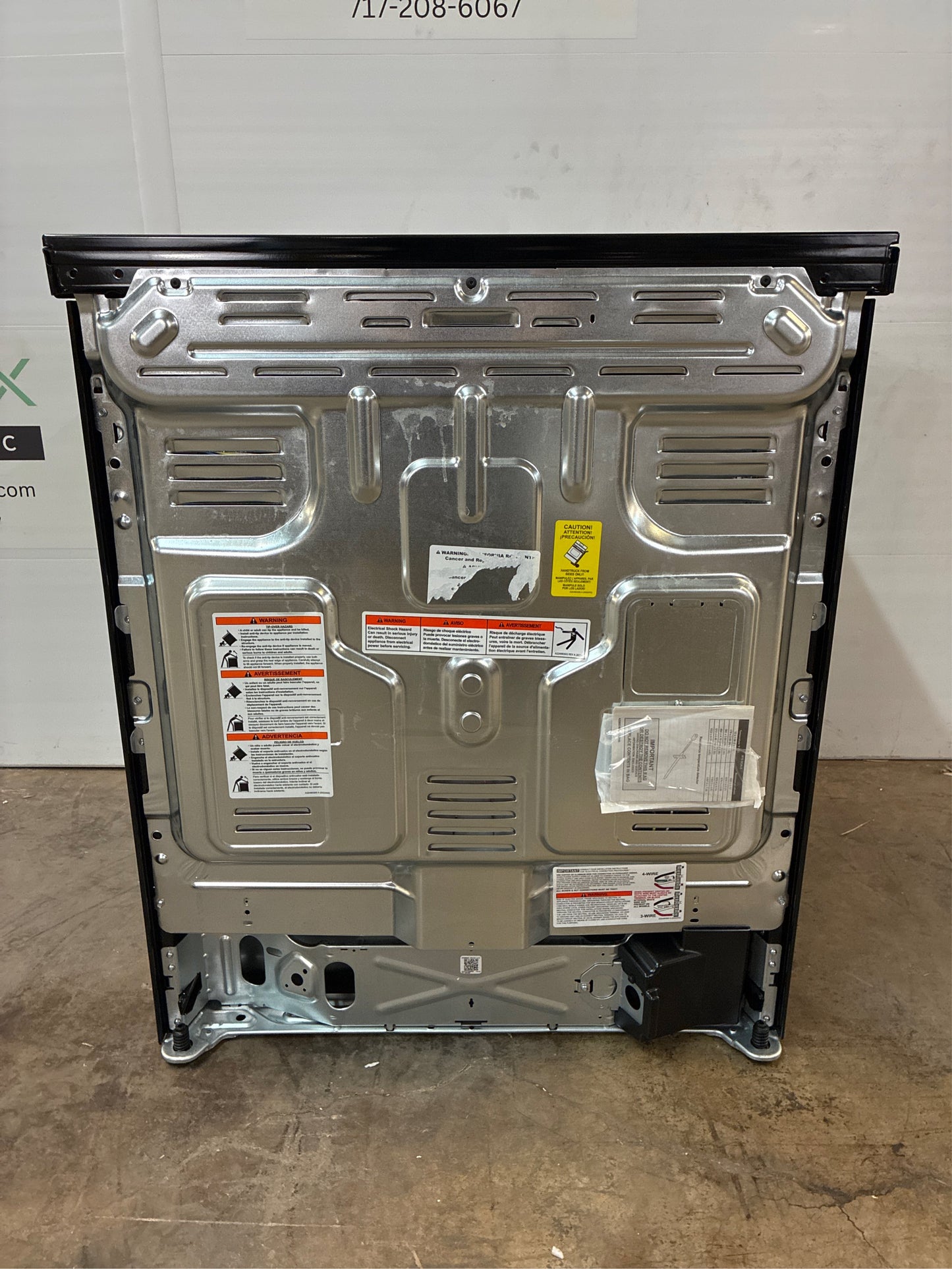 Frigidaire 30" 5.3 cu ft Induction Range, 4-Burner