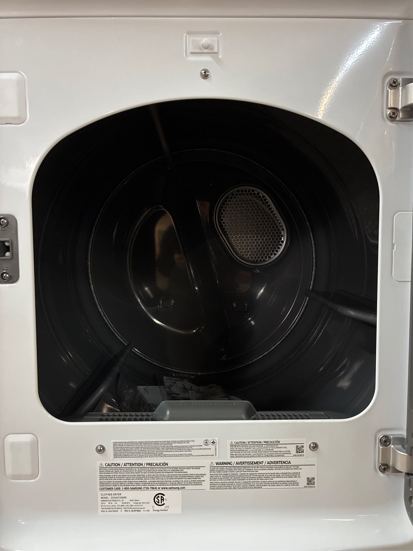 Samsung 7.2 cu. ft. Gas Dryer with Sensor Dry - White