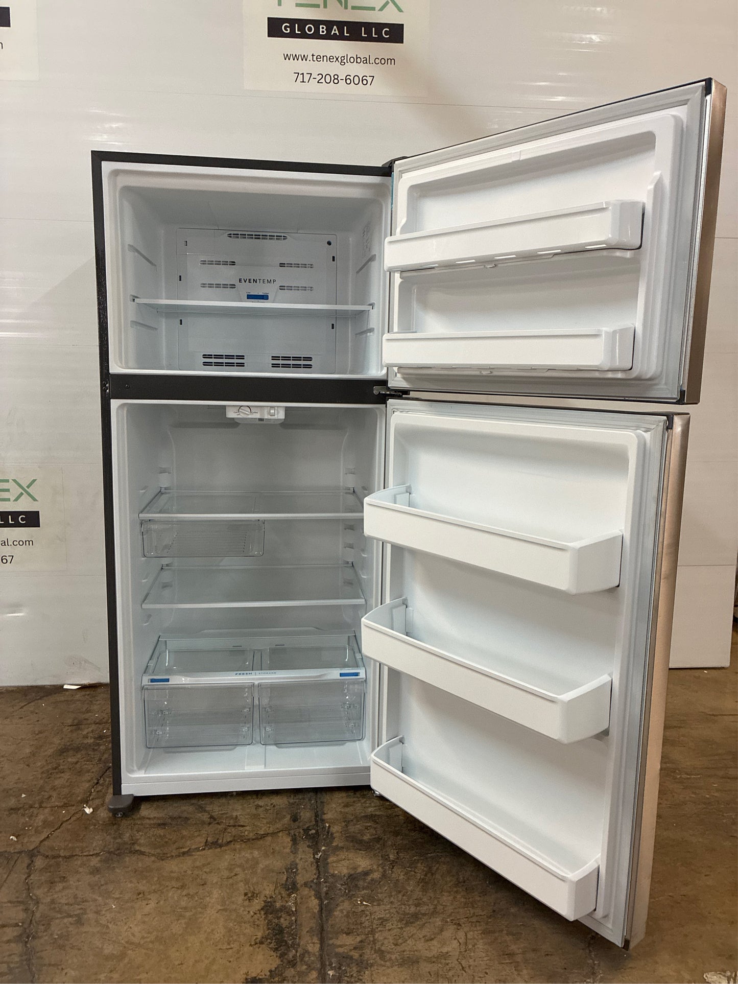 Frigidaire 30 in. Top Freezer Refrigerator, Steel