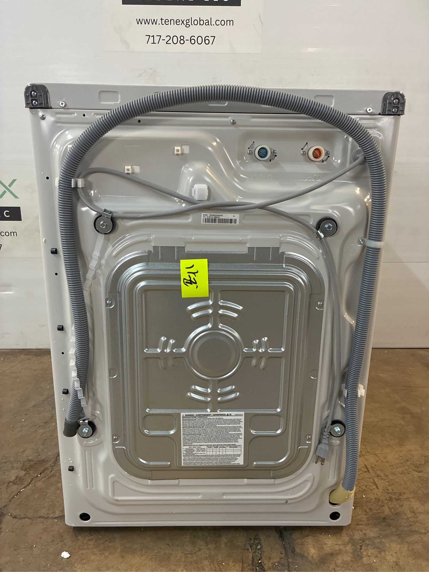Samsung 5 cu, ft. Smart Front Load Washer, Ivory