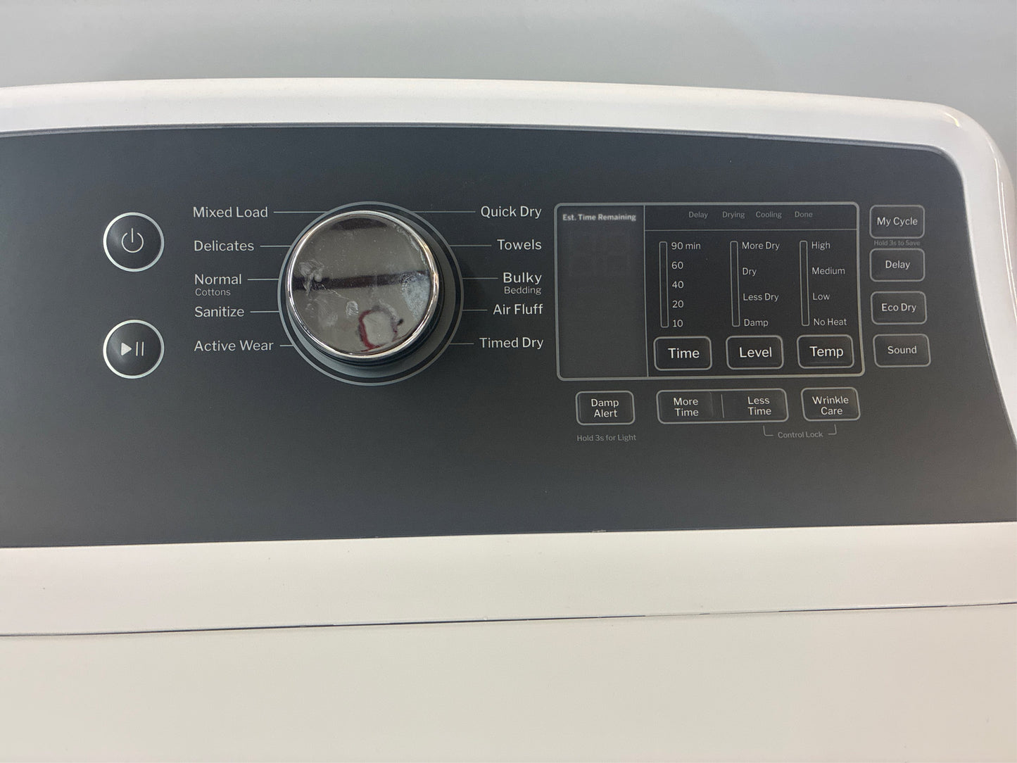 GE 7.4-cu ft Vented Electric Dryer (White)