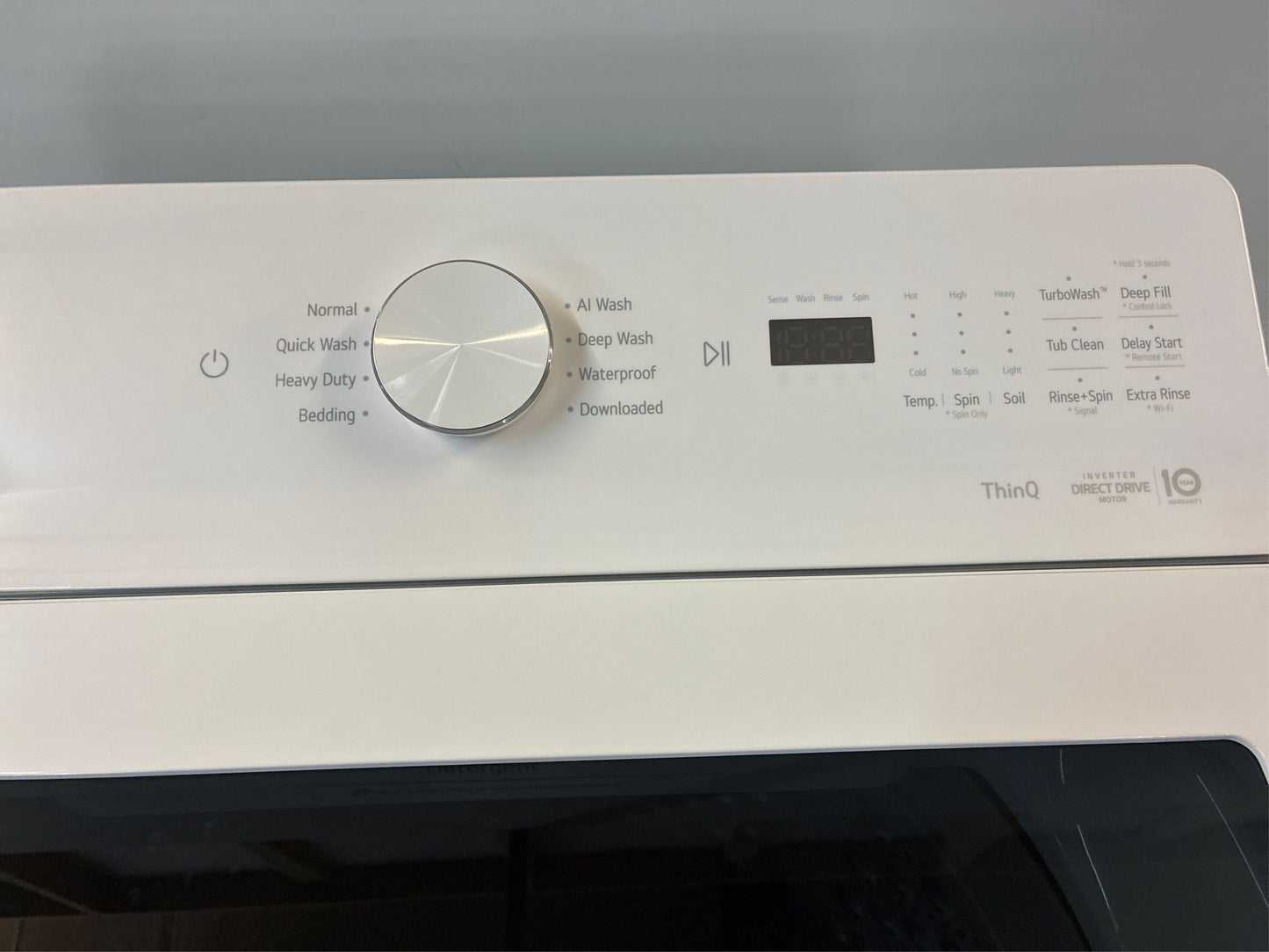 4.8 cu.ft. SMART Top Load Washer in White