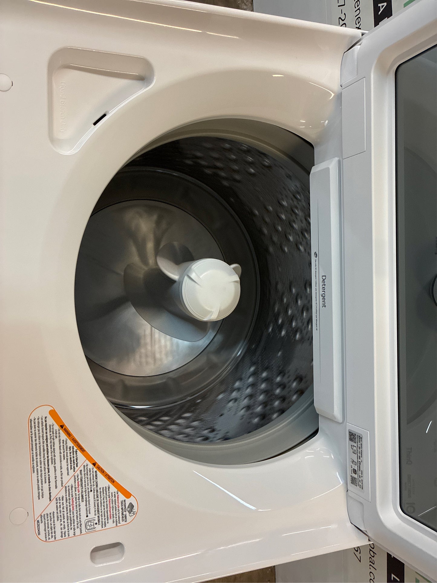 4.8 cu.ft. SMART Top Load Washer in White