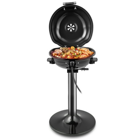 Costway 1600W Electric BBQ Grill, Black