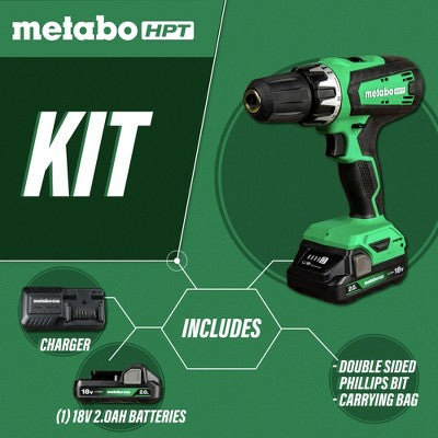 Metabo HPT DS18DFXM 18V Drill Driver Kit