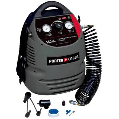 Porter-Cable CMB15 1.5 Gal Oil-Free Compressor Kit