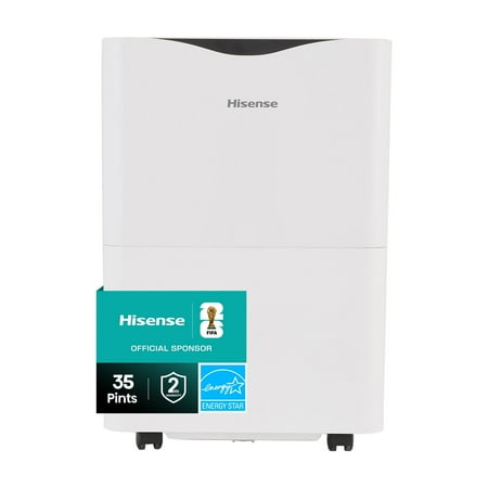 Hisense 35 Pint Dehumidifier WHD3525