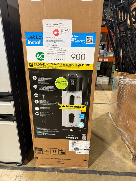 Electric 50 Gallon Hot Water Heater