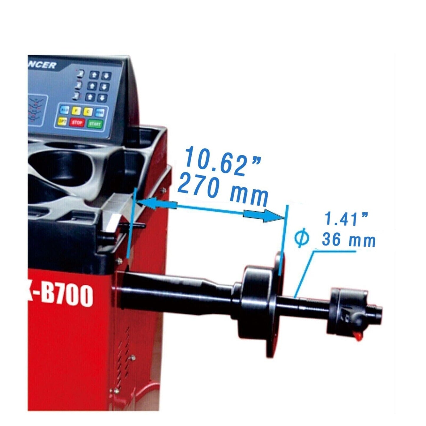 Katool KT-T830 Tire Changer & KT-B700 Wheel Balancer Combo