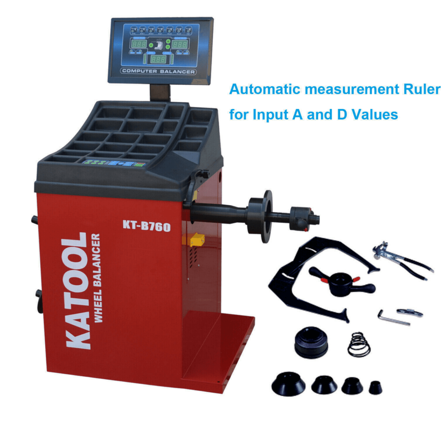 Katool KT-T800 Tire Changer & KT-B760 Wheel Balancer Combo