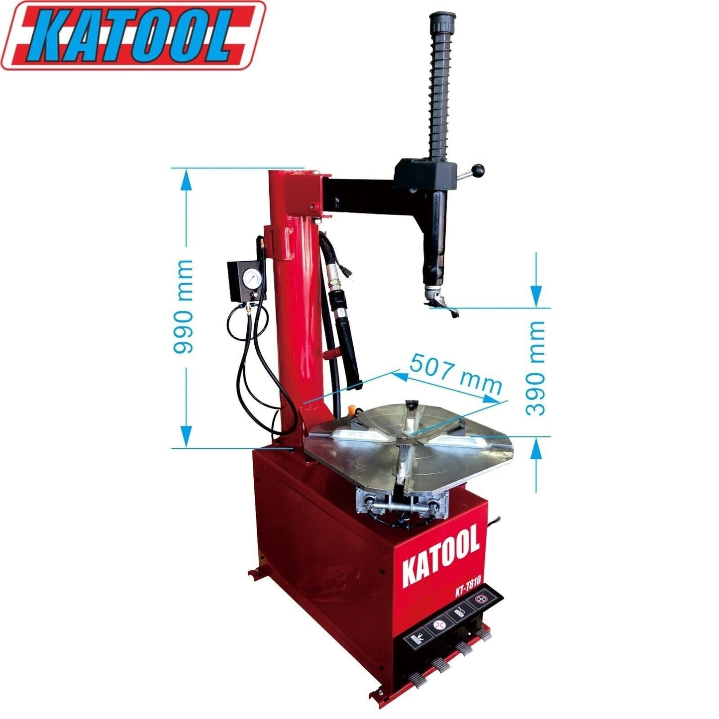 Katool KT-T810 Tire Changer & KT-B700 Wheel Balancer Combo