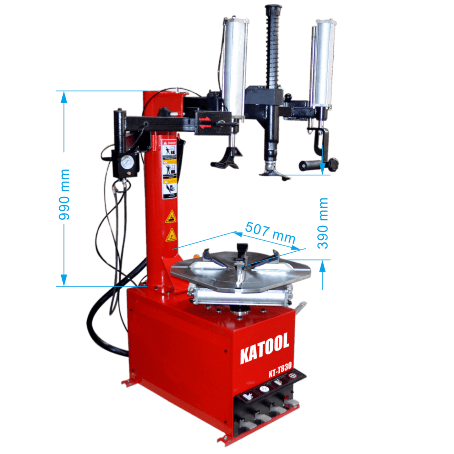 Katool KT-T830 Tire Changer & KT-B760 Wheel Balancer Combo