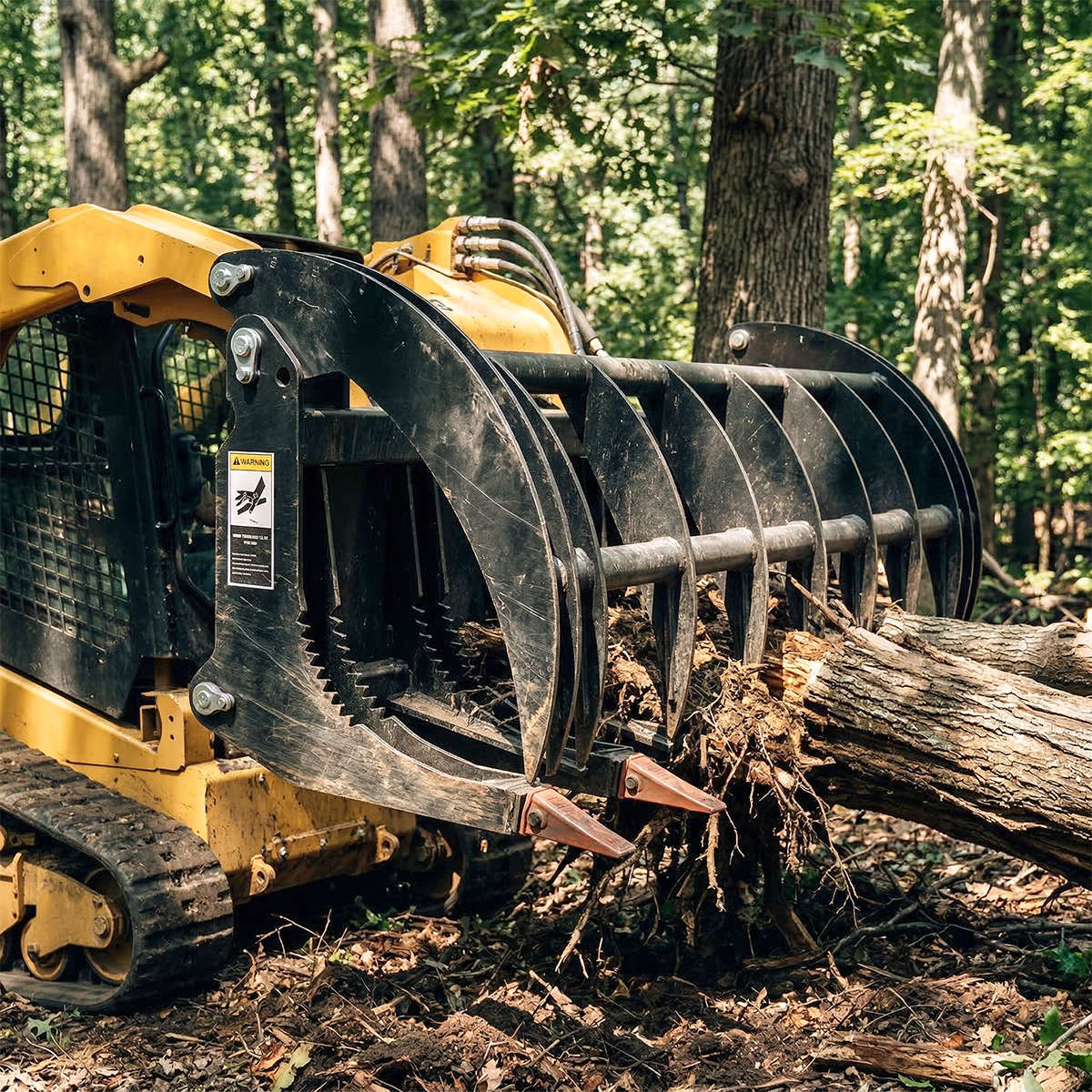 Greatbear 78" Heavy Root Grapple Rake