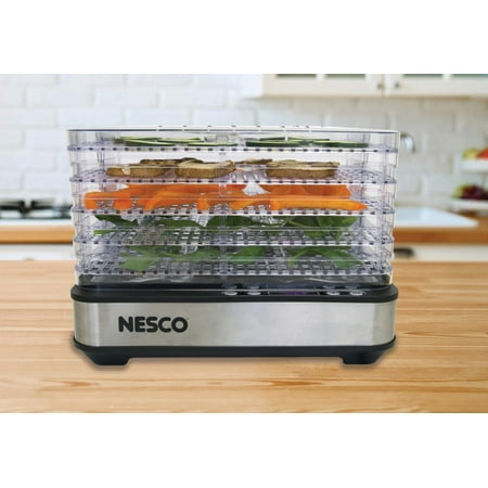 NESCO 5-Tray Rectangular Dehydrator Timer