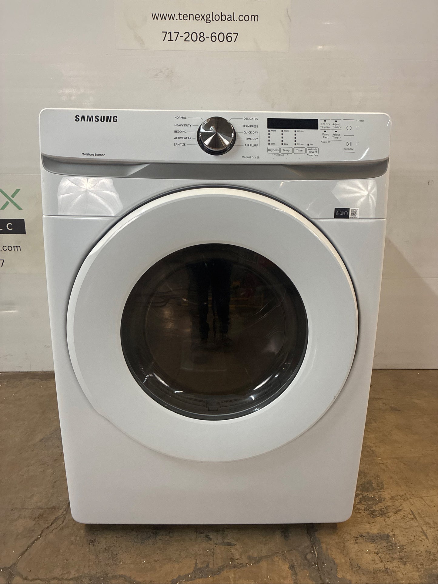 Samsung 7.5 cu ft Stackable Electric Dryer (White)