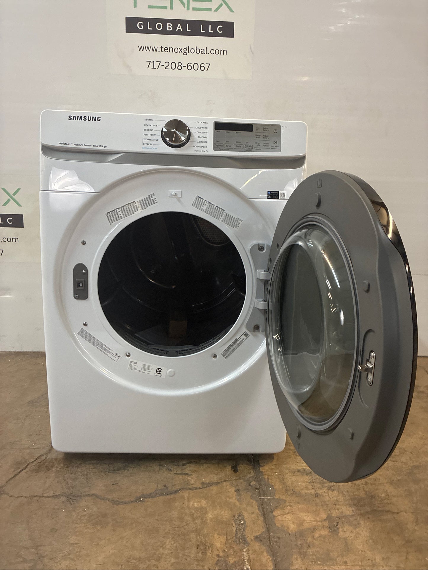 Samsung 7.5 cu. ft. Smart Gas Dryer with Steam