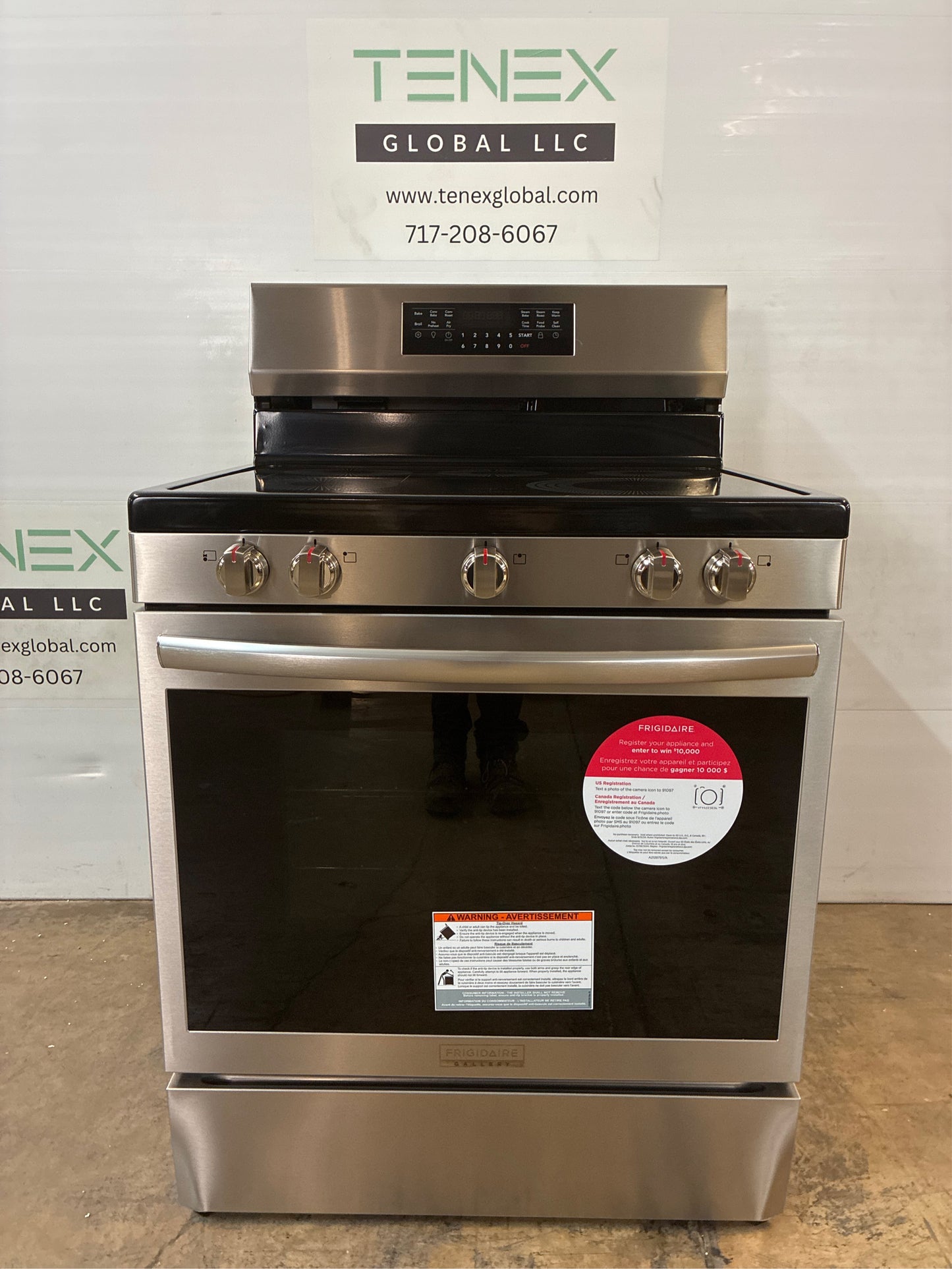 Frigidaire Gallery 30" 5-Burner Freestanding Range