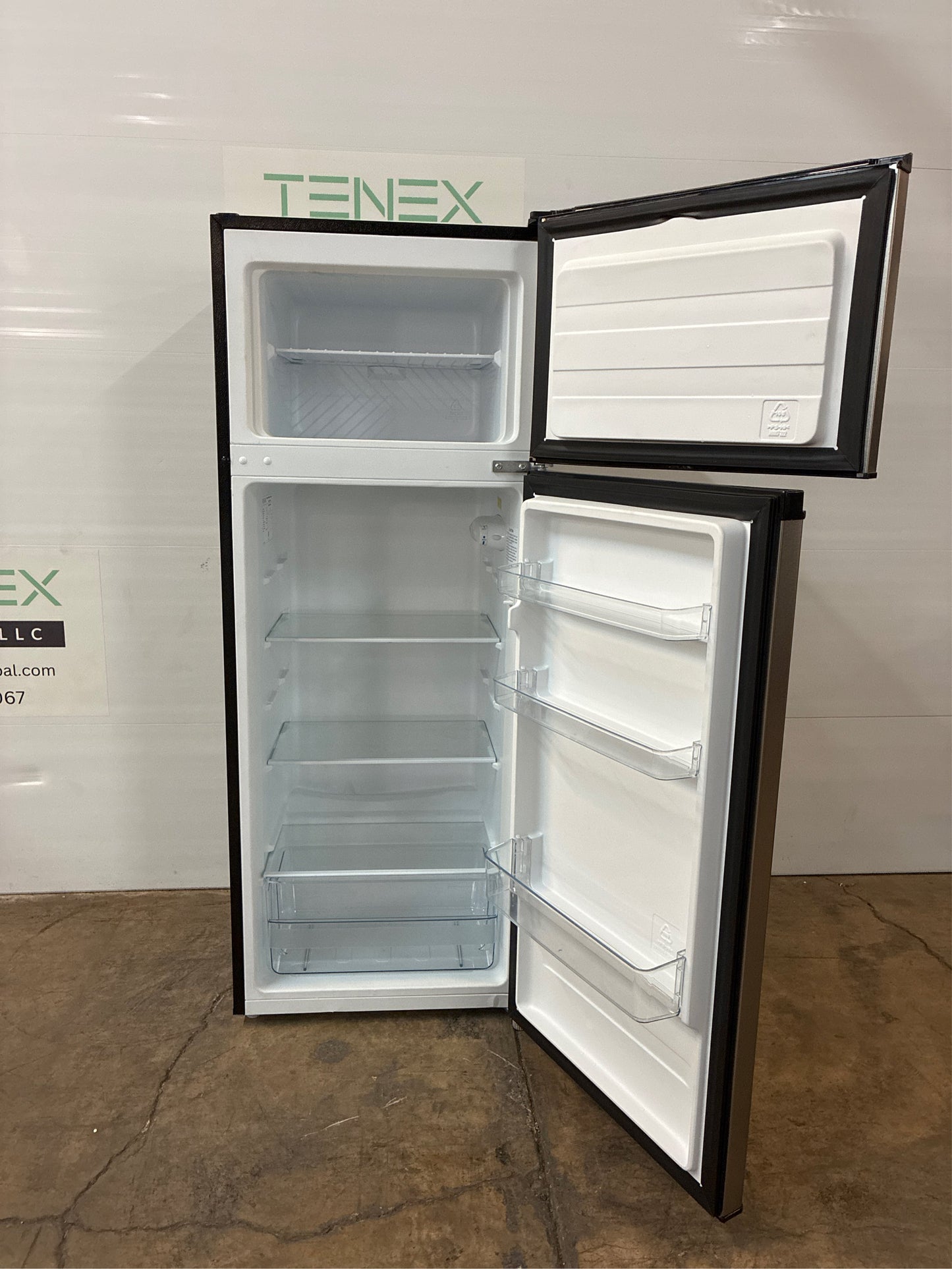 7.1 cu. ft. Top Fridge in Stainless Steel