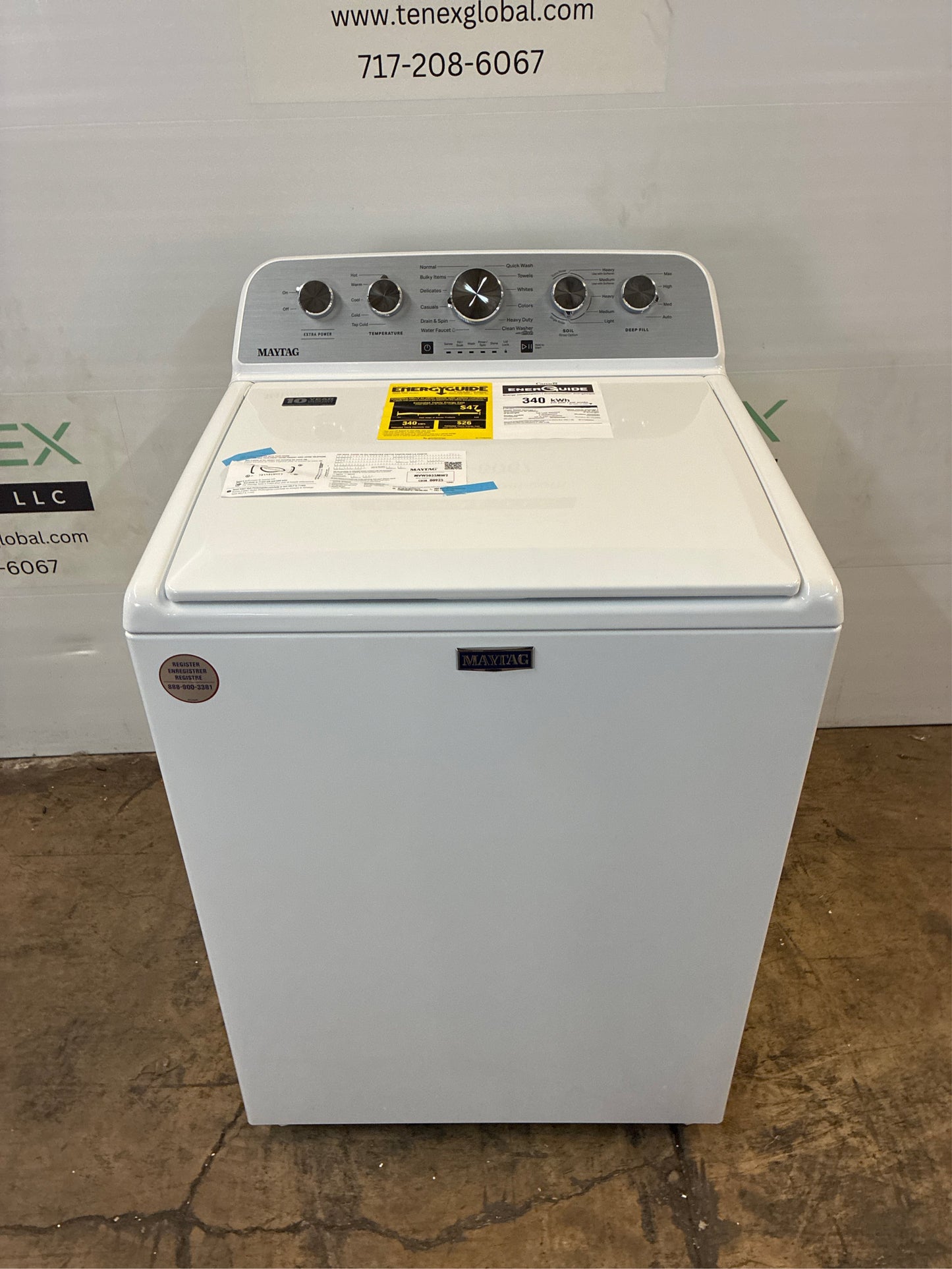 Maytag 4.5 cu. ft. High-Efficiency Top Load Washer