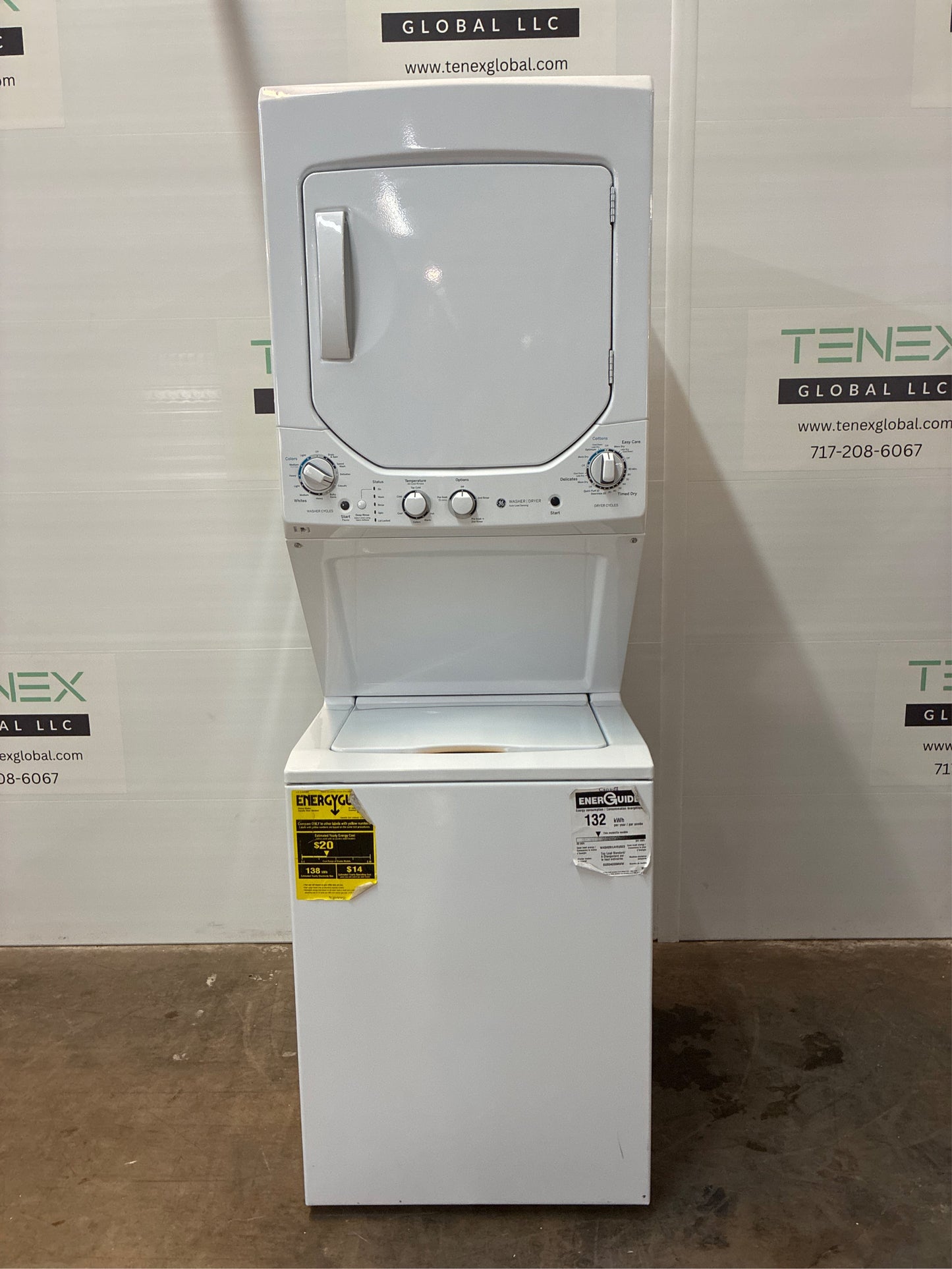 GE Gas Laundry Center 2.3/4.4-cu ft