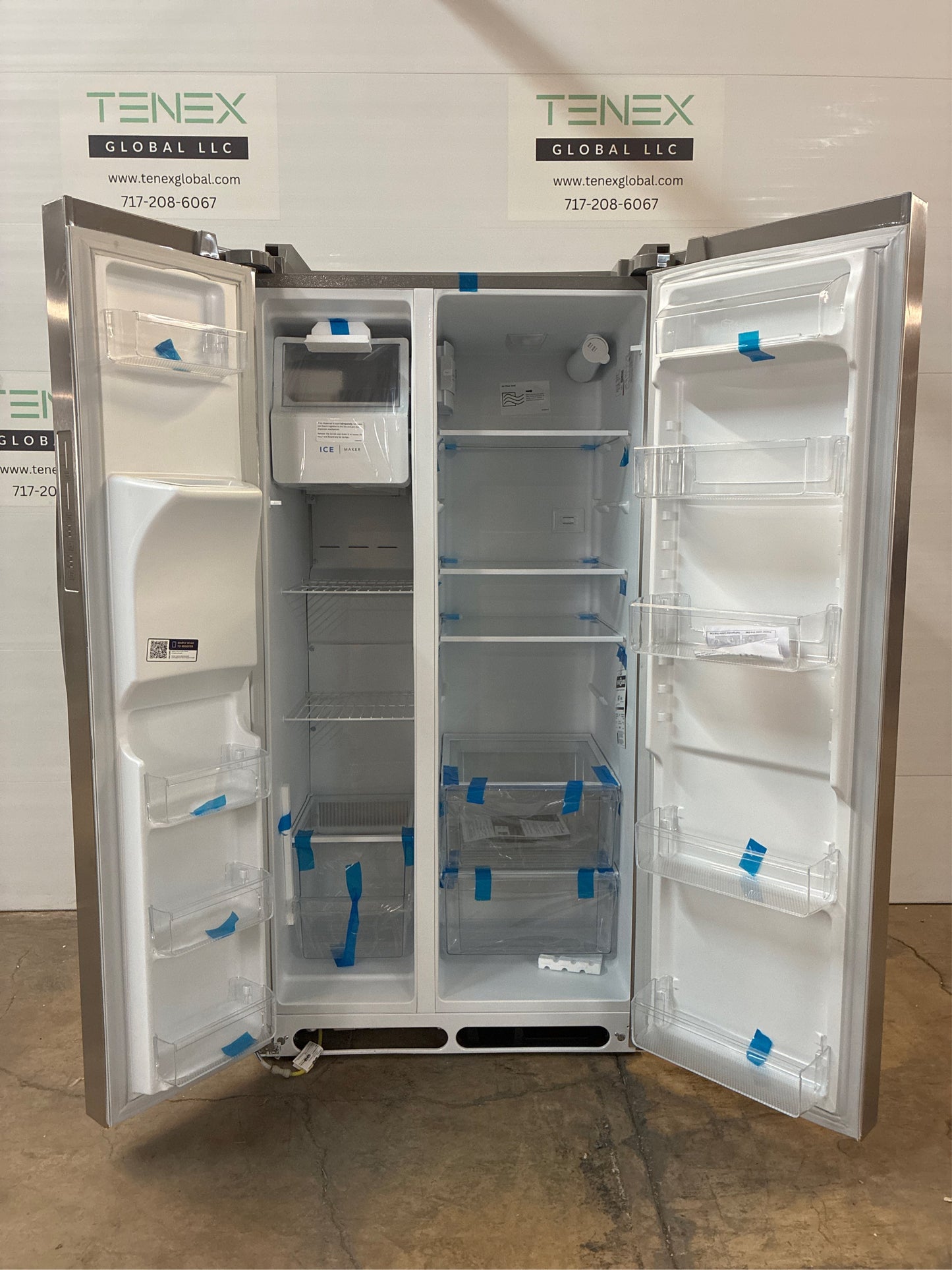 Frigidaire 36 in. Side-by-Side Refrigerator, 25.6 cu ft - SS