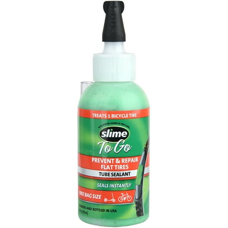 Slime Tube Sealant 4oz to Go! Flat Tire 10186