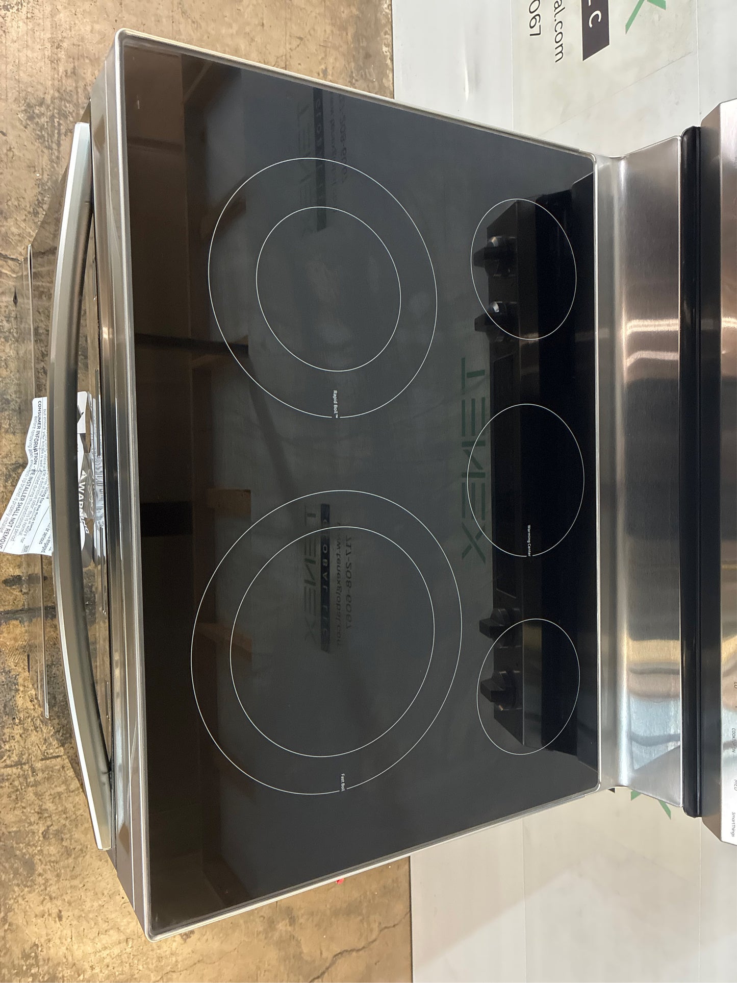 Samsung 6.3 cu.ft. Five Burner Electric Range