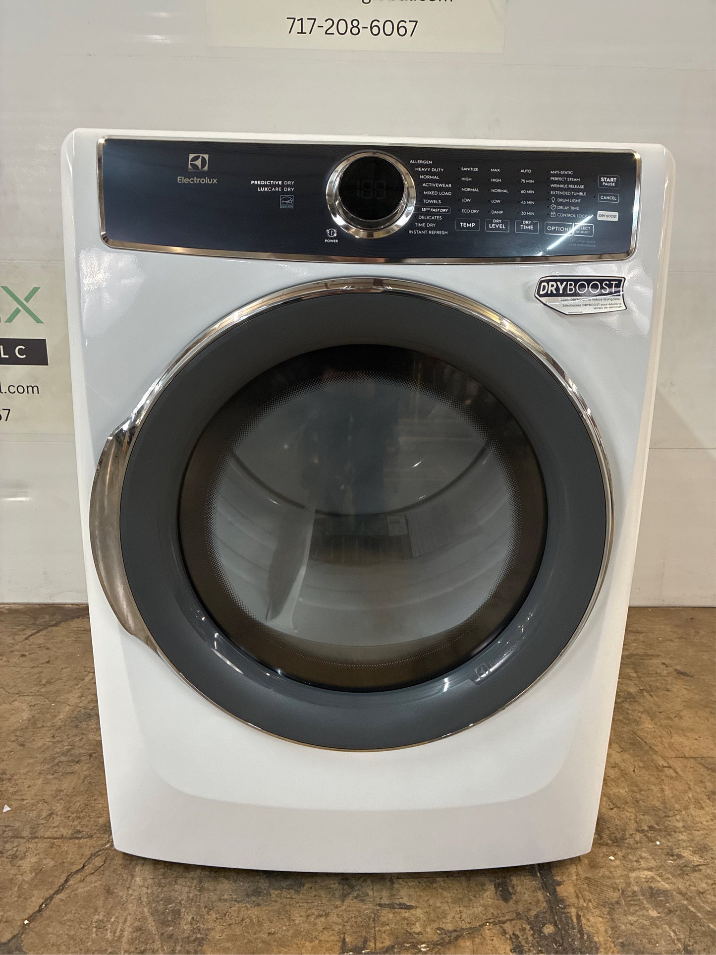 Electrolux 8 cu. ft. Vented Front Load Electric Dryer