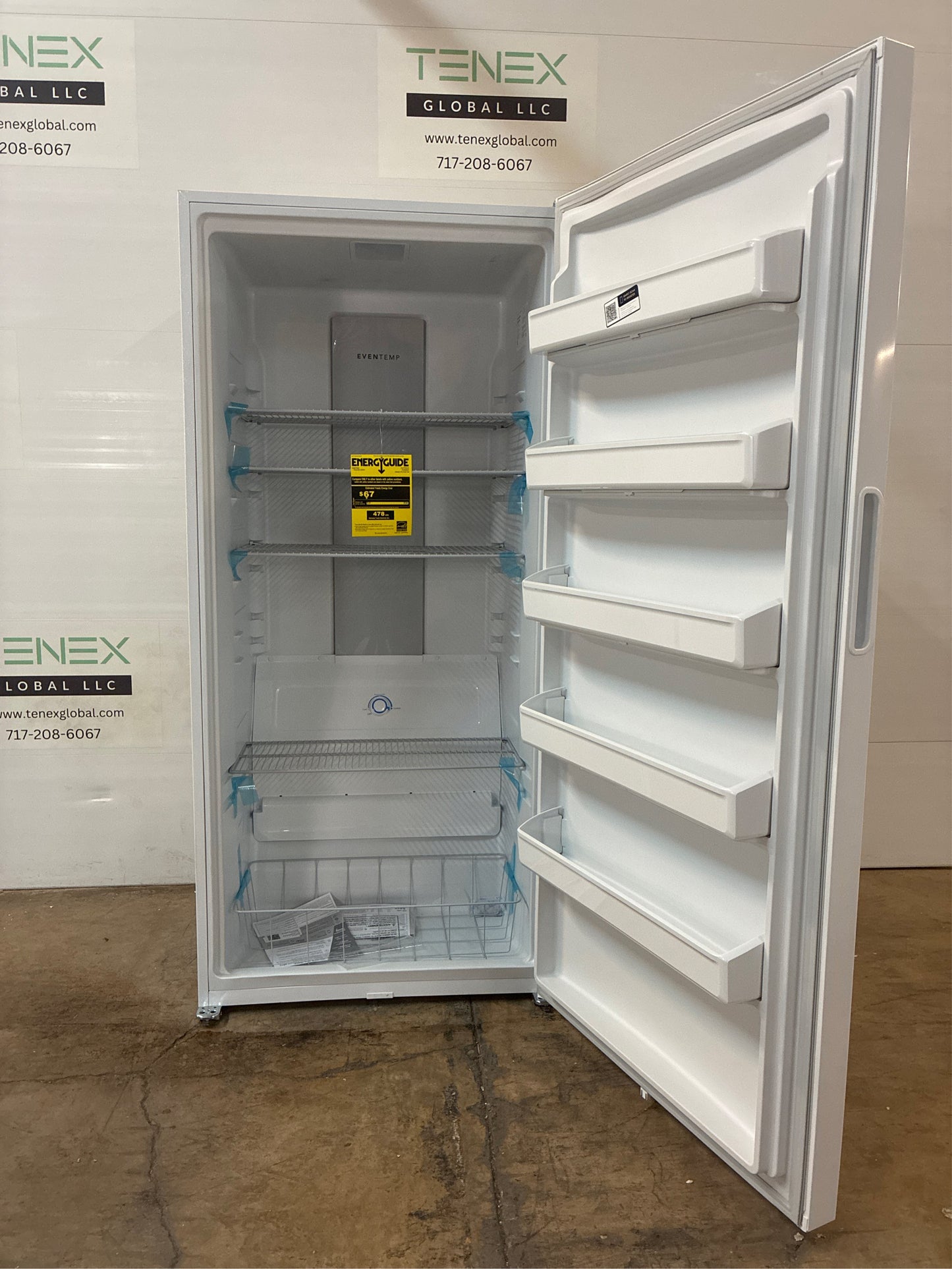 Frigidaire - Upright Freezer, White