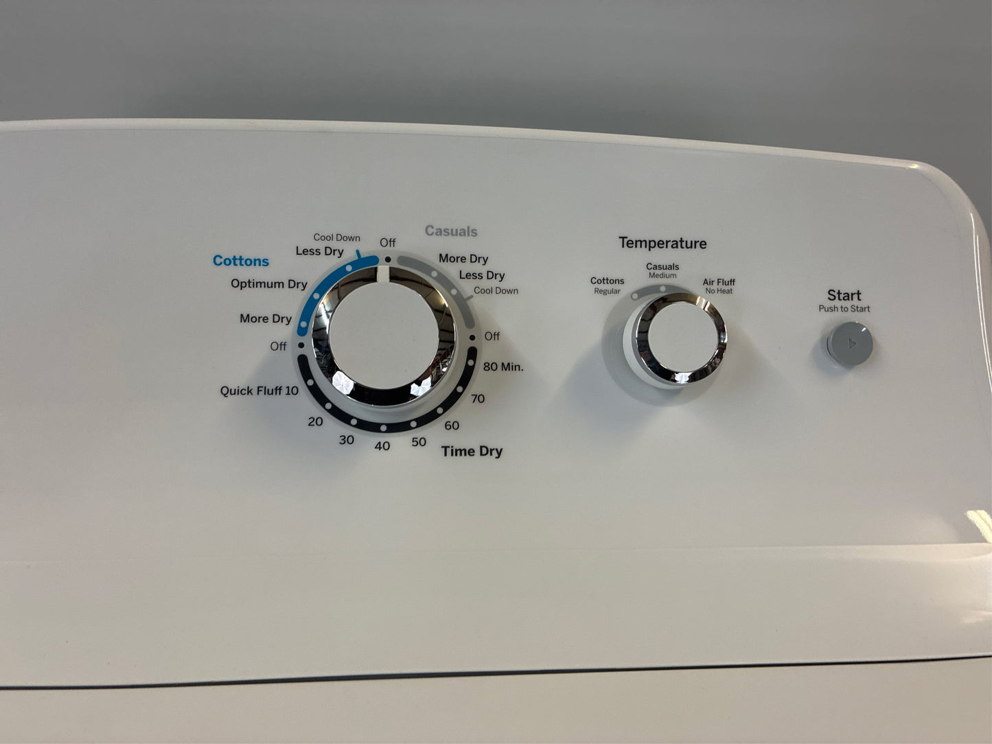 GE 6.2-cu ft Vented Electric Dryer (White)