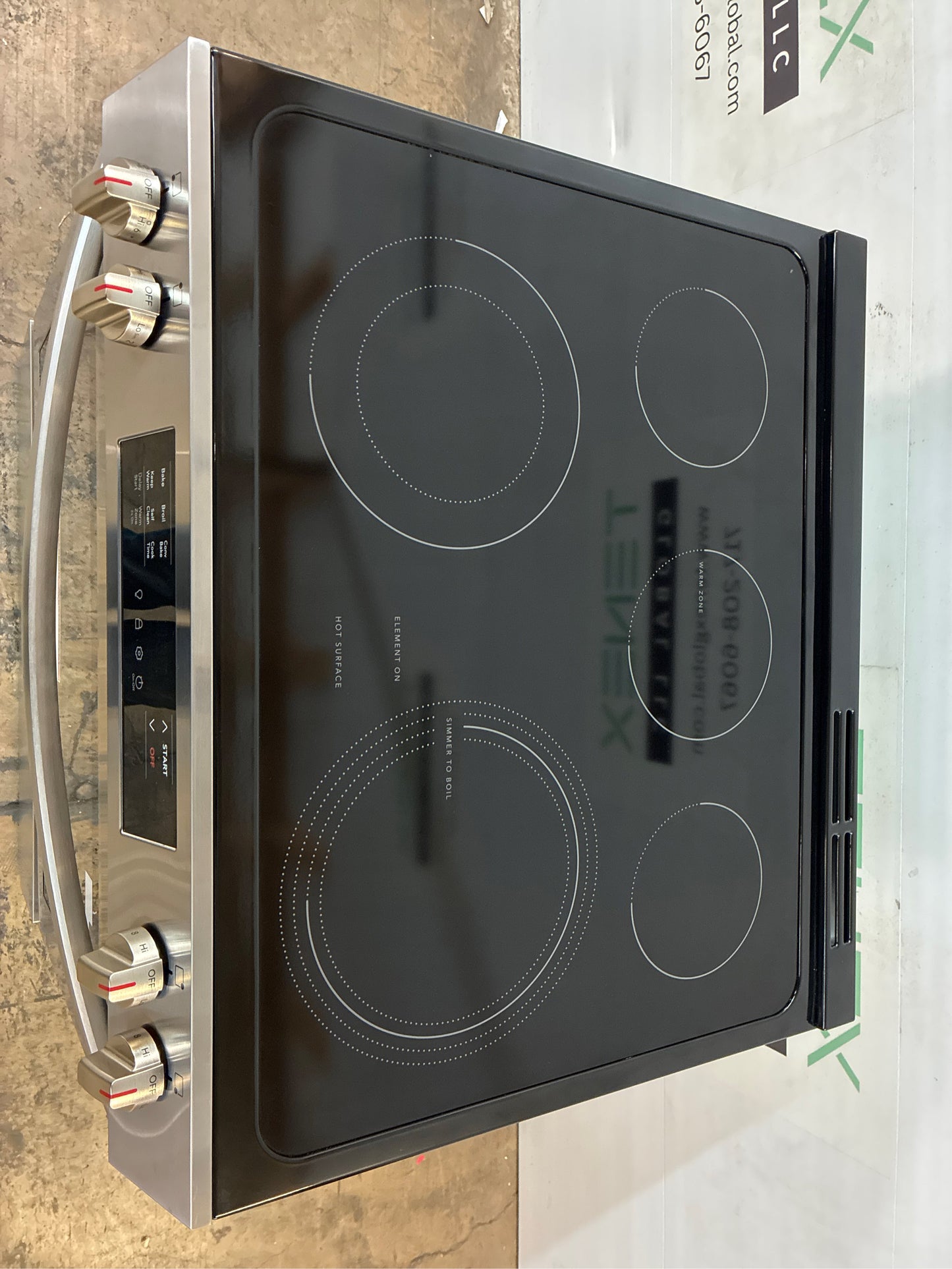 Frigidaire 30 in. Slide‑In Electric Range with Convection, SS