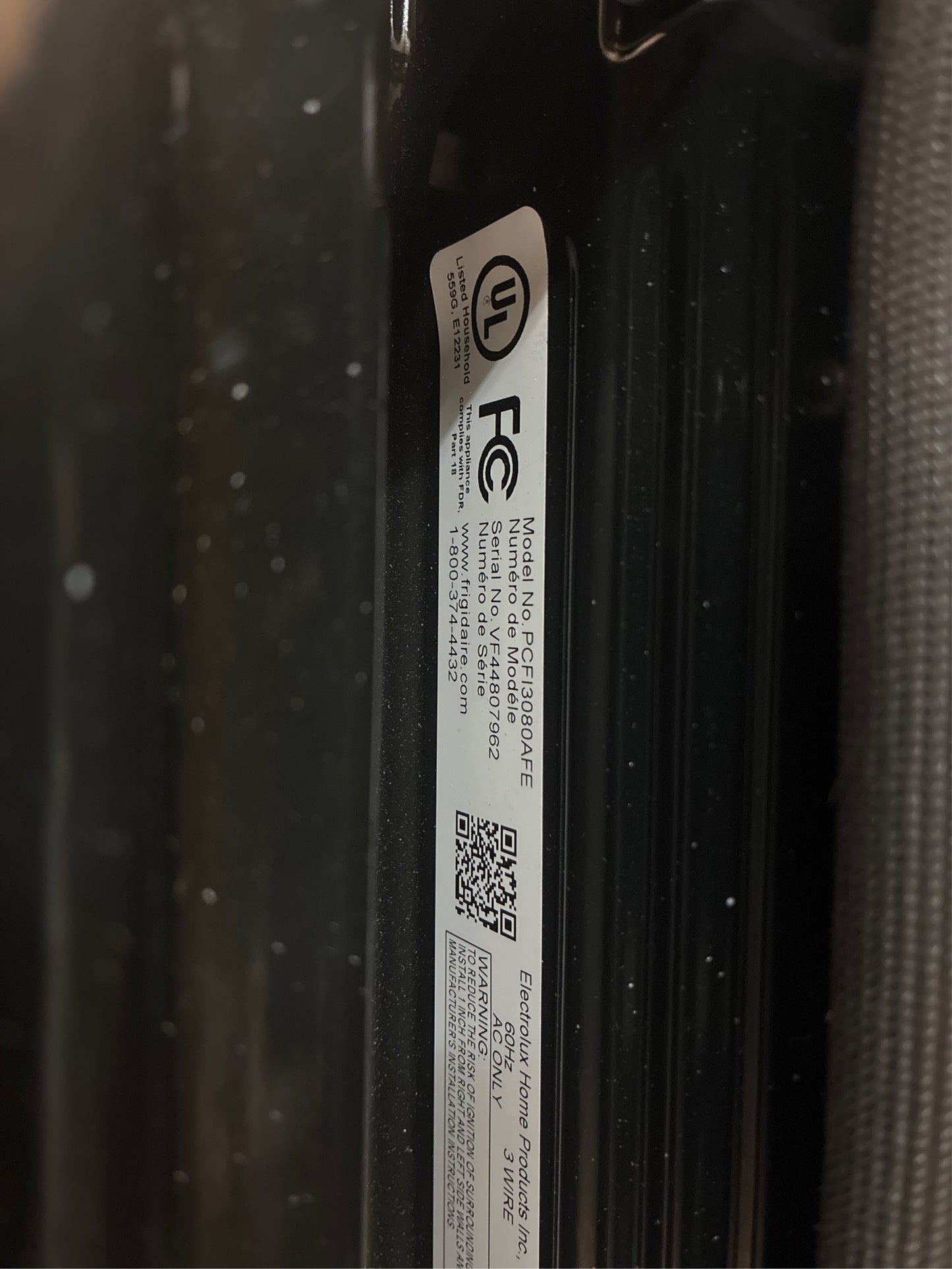 Frigidaire Professional 30 in. Induction Range