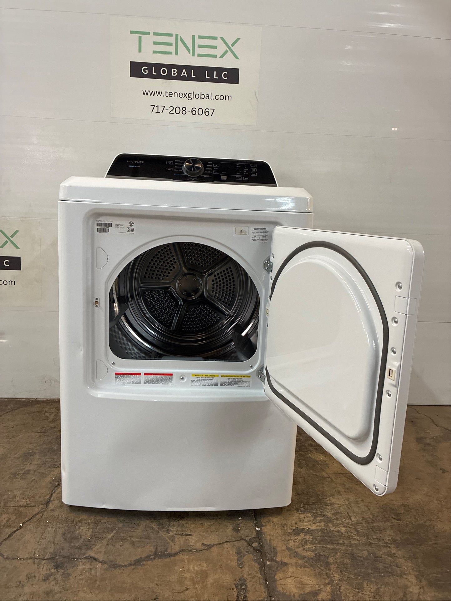 Frigidaire 7 cu.ft. Vented Electric Dryer White