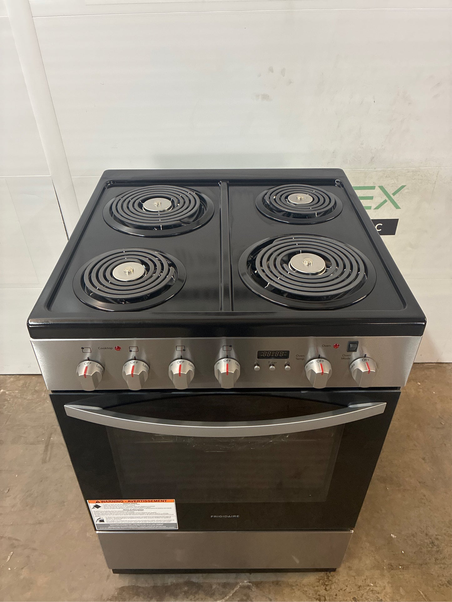 Frigidaire 24 in. Electric Range, 1.9 cu ft, SS
