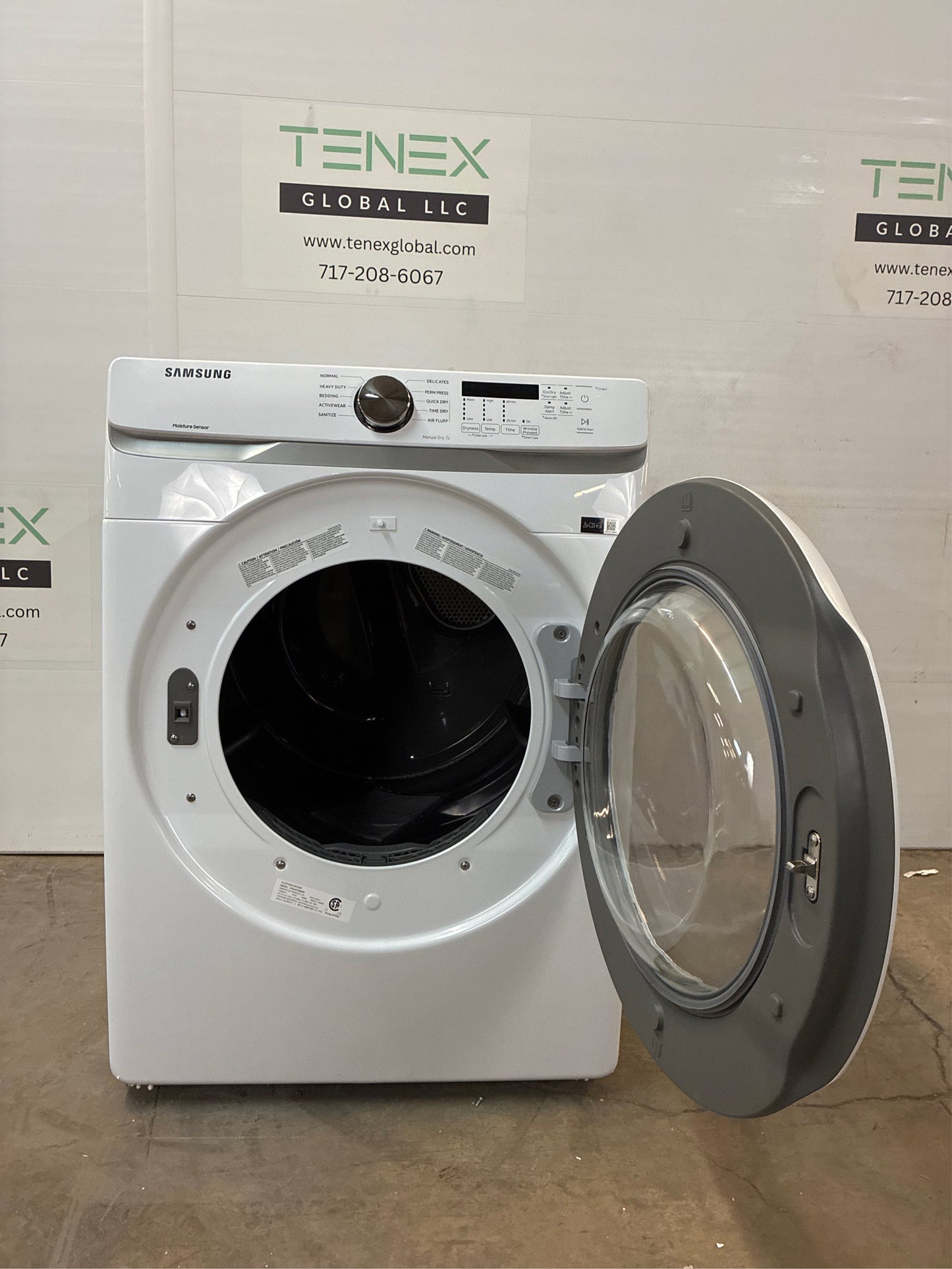 Samsung 7.5 cu.ft. Stackable Electric Dryer (White)