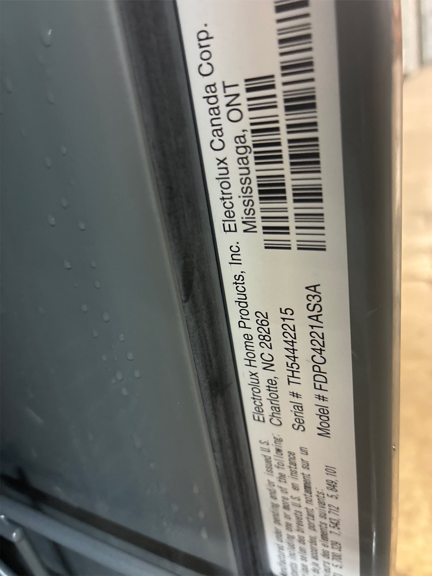 Frigidaire 24 in, Stainless Dishwasher, Tall Tub