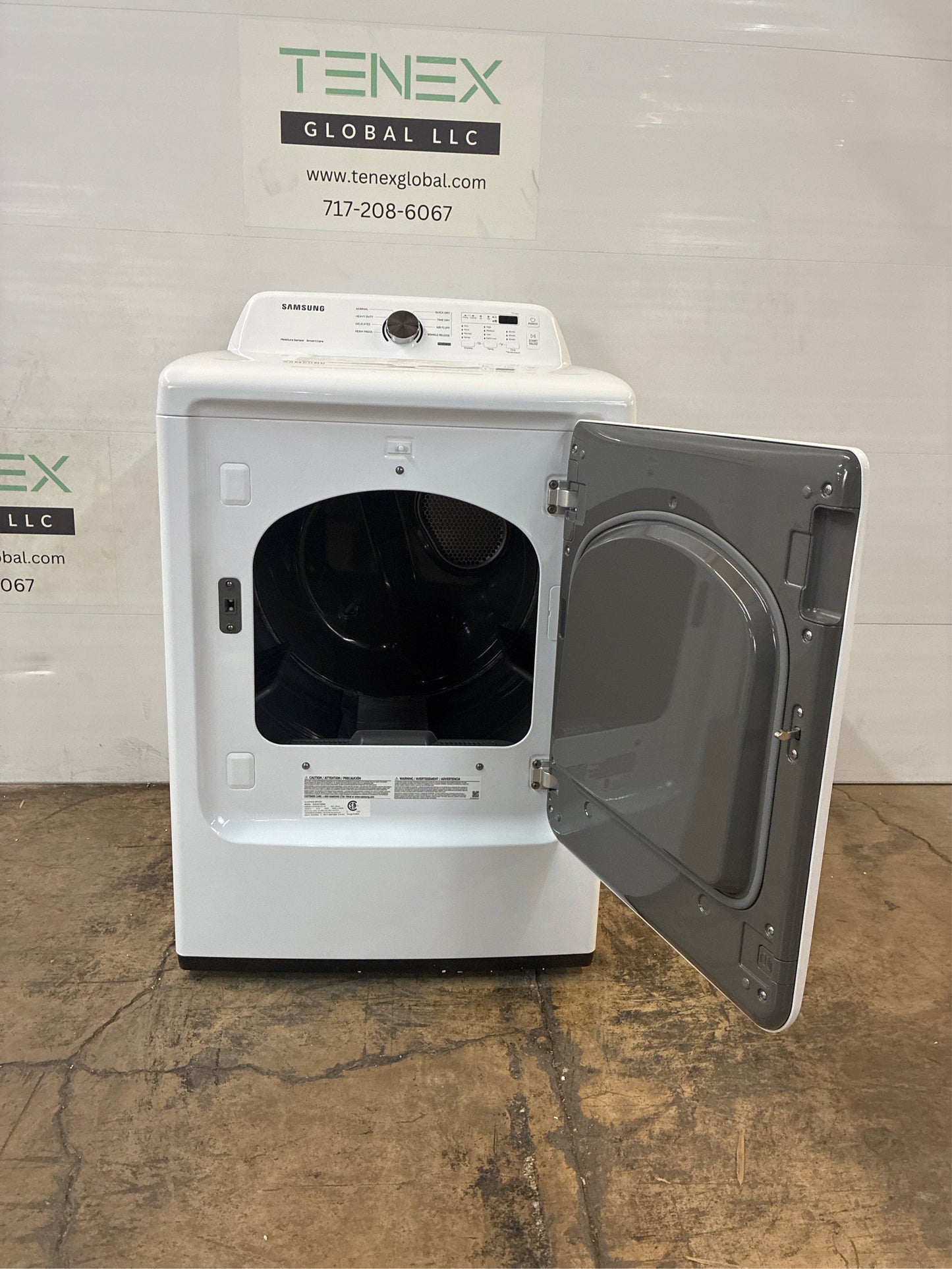 Samsung 7.2 cuft Vented Electric Dryer White