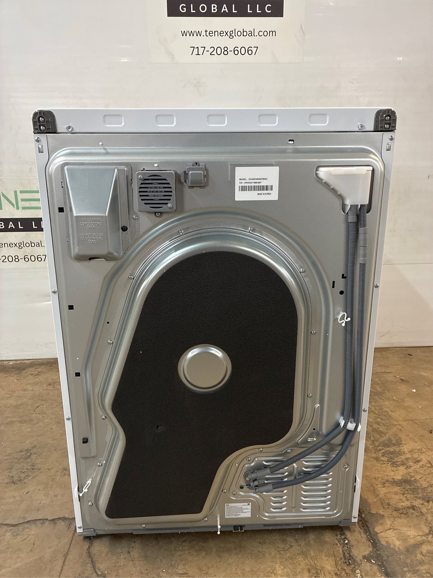 Samsung 7.5 cu ft Stackable Heat Pump Dryer, White