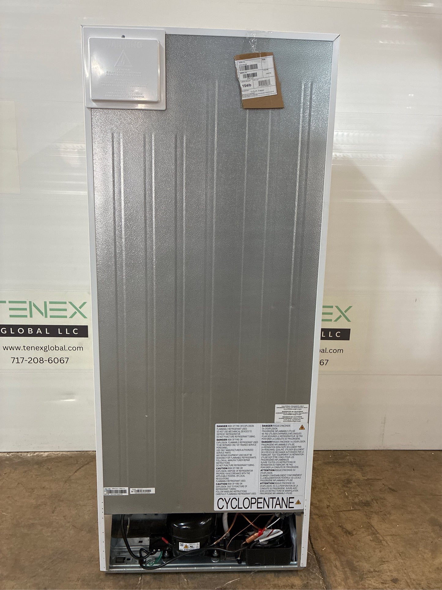 27.8 in. 13 cu. ft. Upright Freezer