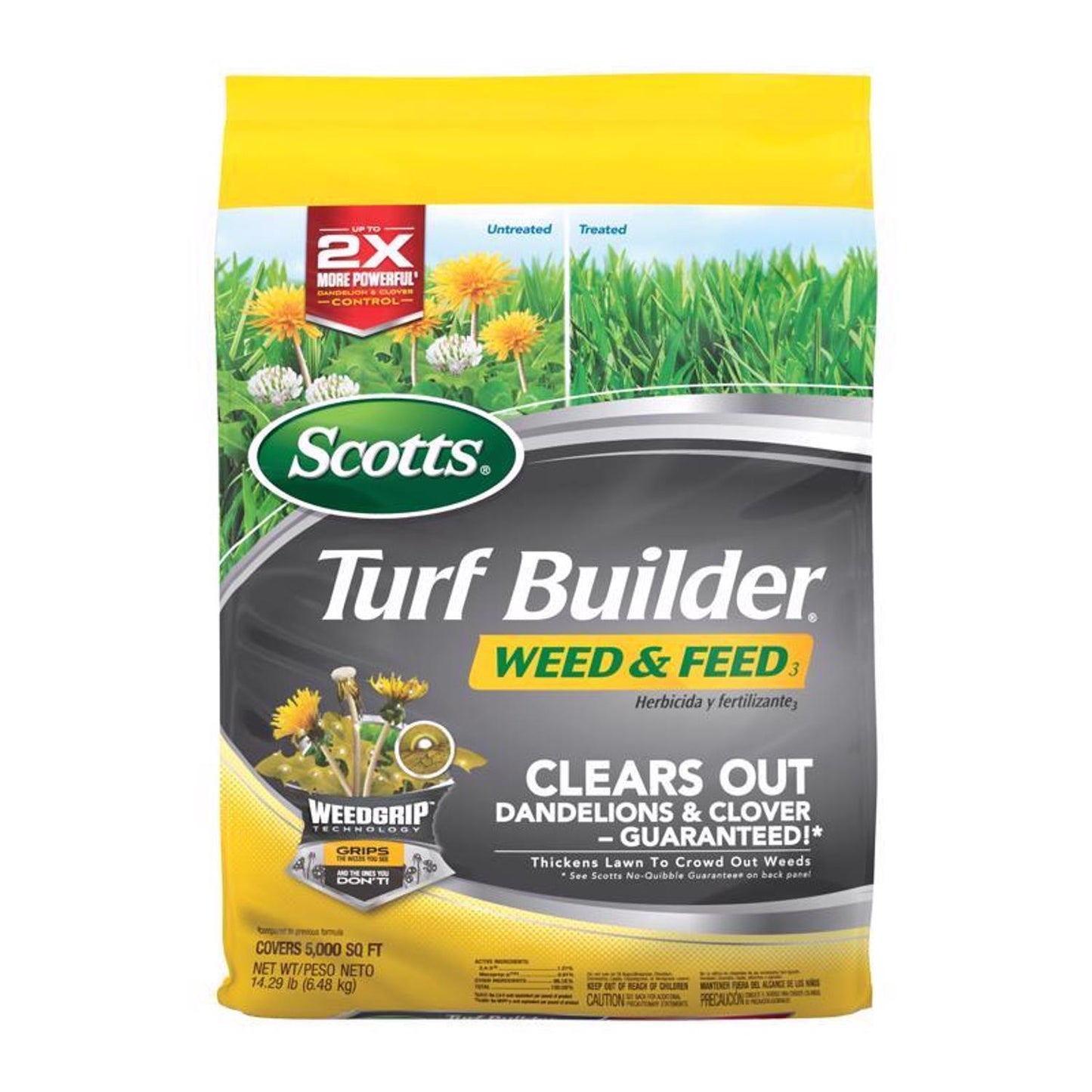 Scotts Turf Builder Weed & Feed 5000 sq ft